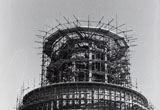 Lavori di costruzione della centrale (1966)