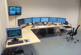 Attuale centrale di telecontrollo dell'intero sistema degli impianti consorziali presso la sede principale di Udine (2012)